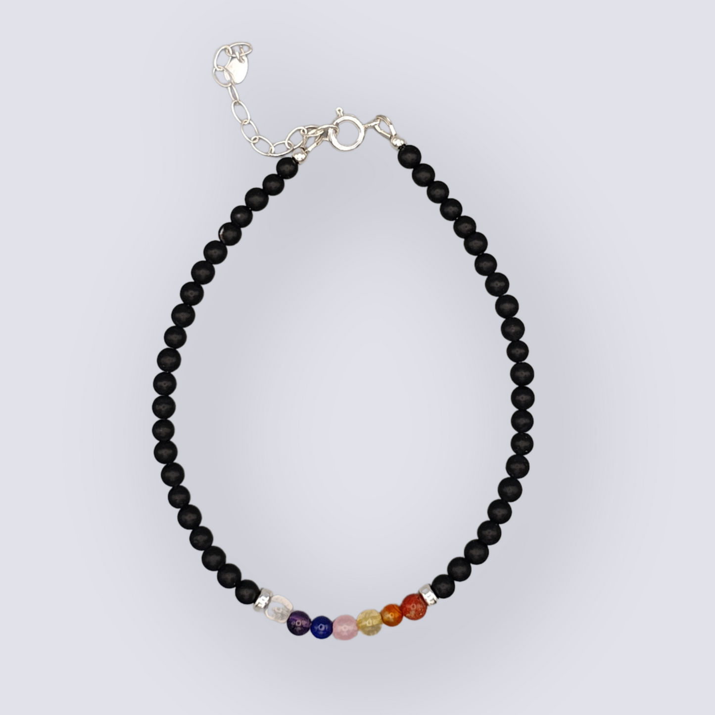 Chakra Gemstone Anklet