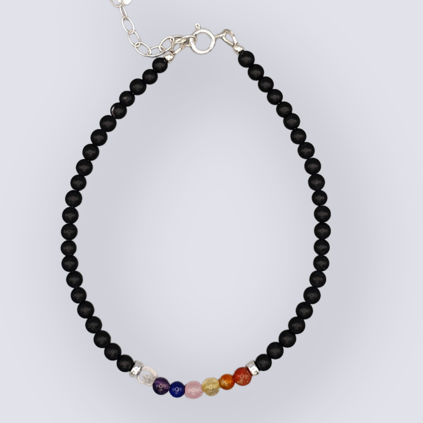 Chakra Gemstone Anklet