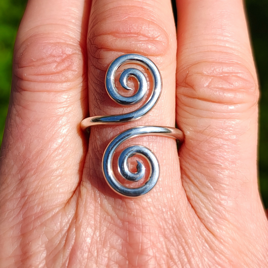 Celtic Spiral Ring