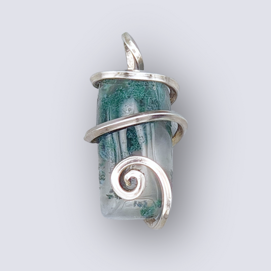 Moss Agate Pendant