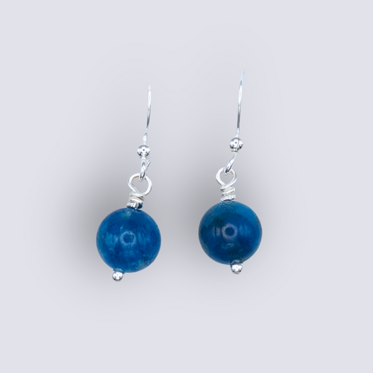Gemstone Drop Earrings